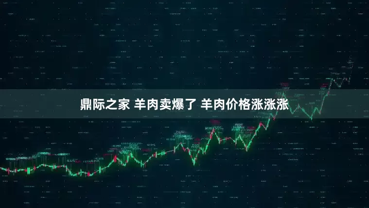 鼎际之家 羊肉卖爆了 羊肉价格涨涨涨