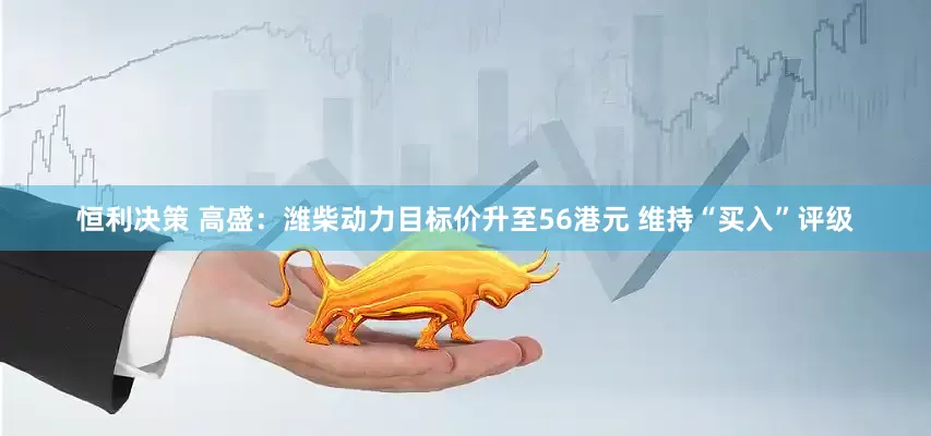 恒利决策 高盛：潍柴动力目标价升至56港元 维持“买入”评级